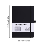 80 Sheets  A 5 Business Notebook Meeting Notebook Hardcover Notepads Journal Notebook