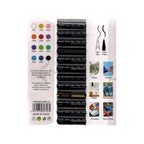 Acrylic Pen Set 12 Colors - Keep Smiling Model APM-12