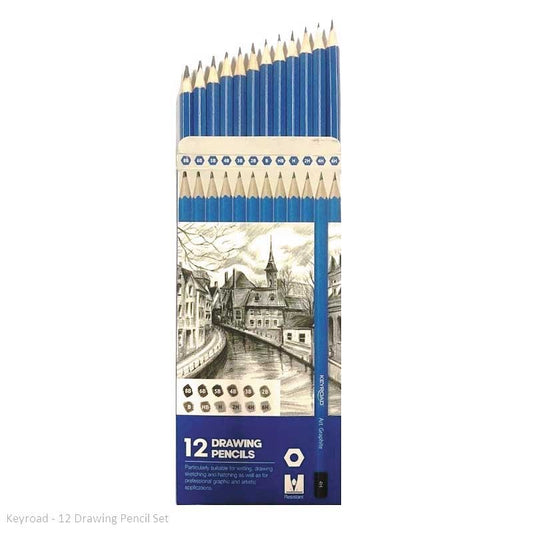 Keyroad 12 Drawing Pencils