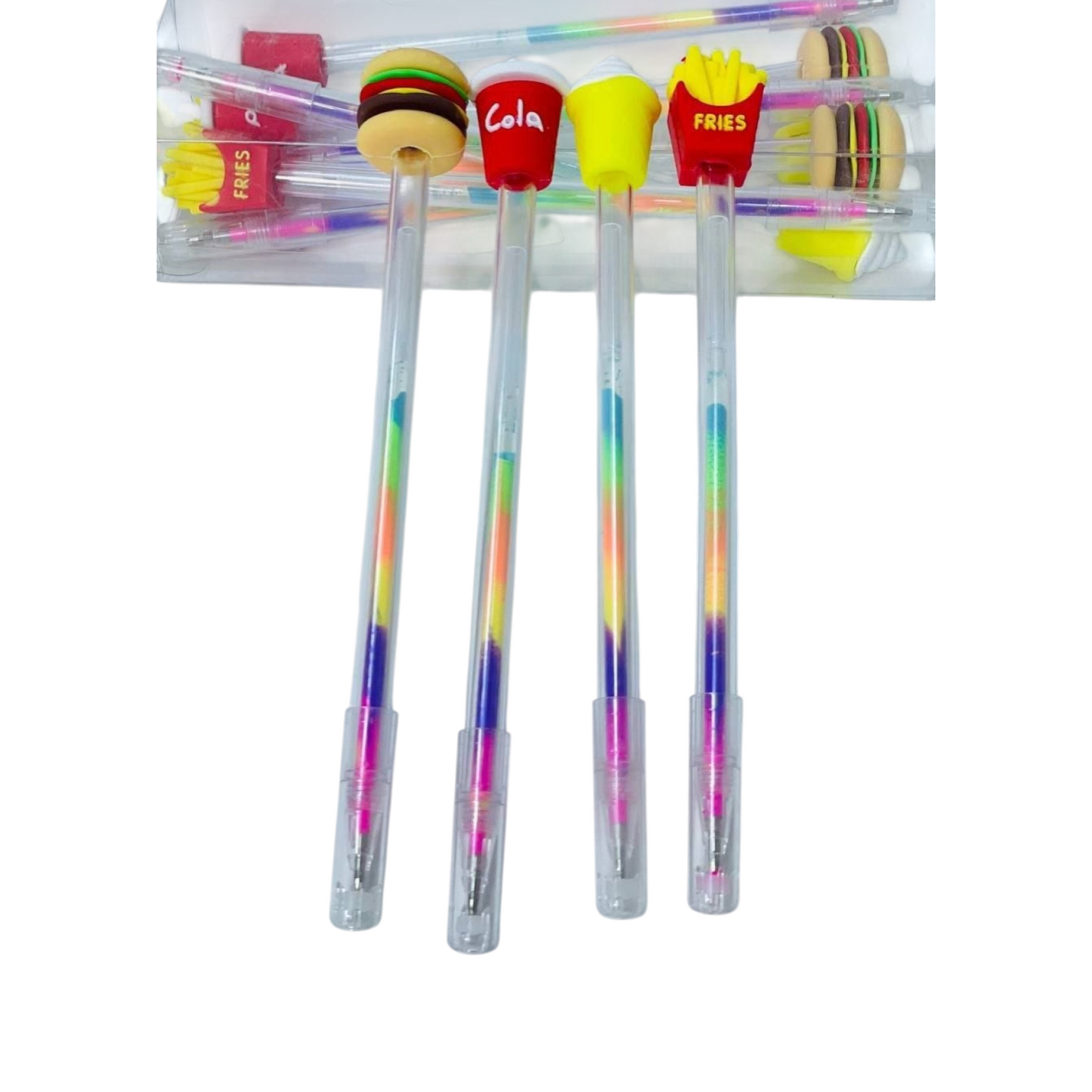 Magic multi-Gel Pen Case In Foods Shape