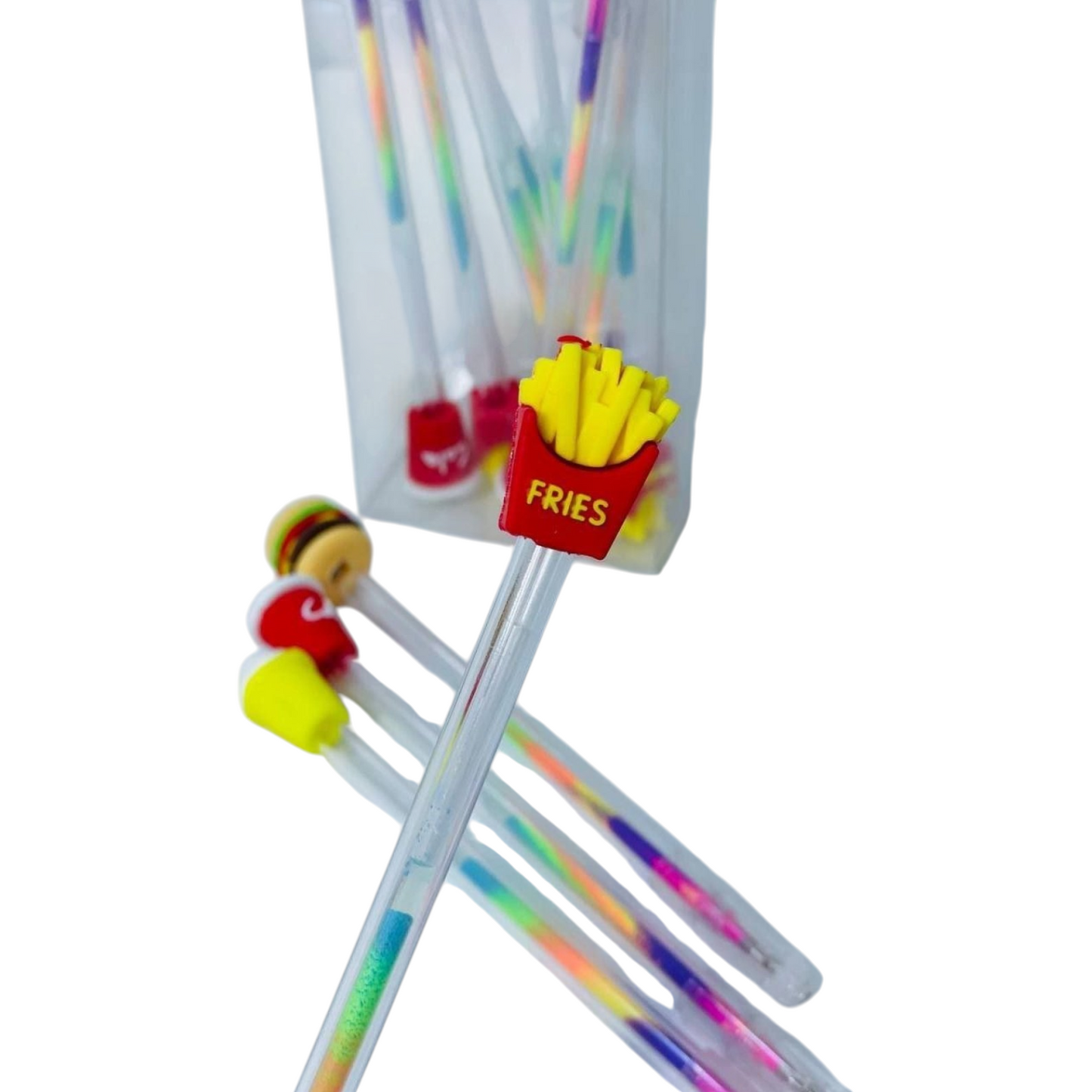 Magic multi-Gel Pen Case In Foods Shape
