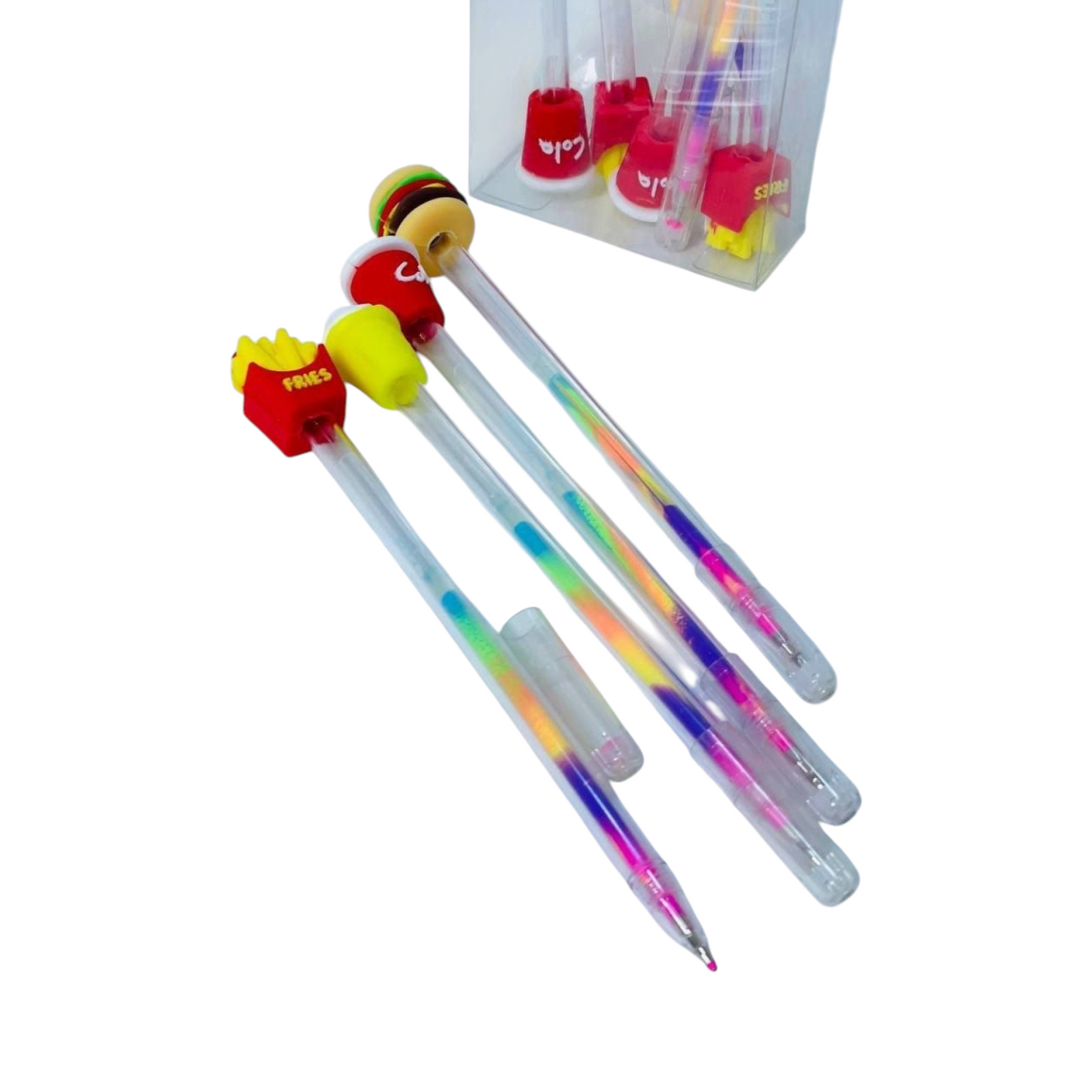 Magic multi-Gel Pen Case In Foods Shape