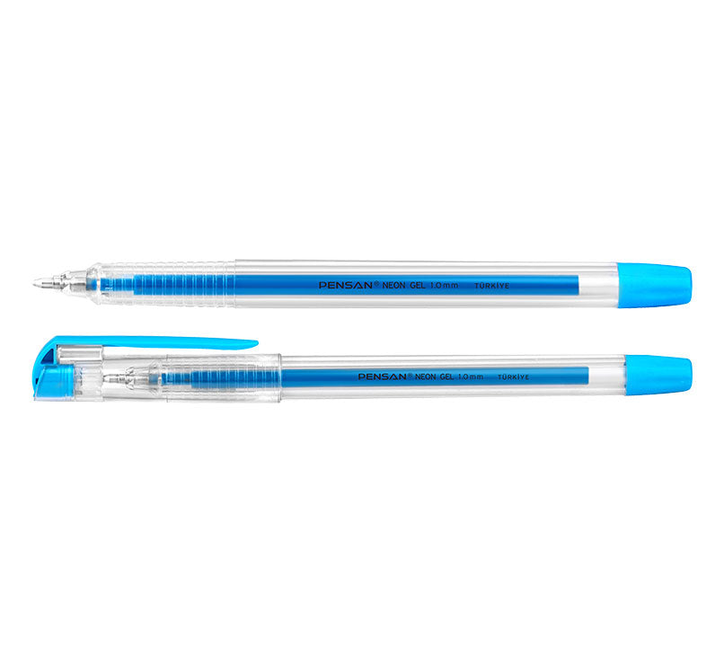 Pensan Neon gel pen 2227, set of 6 pens – 1 mm