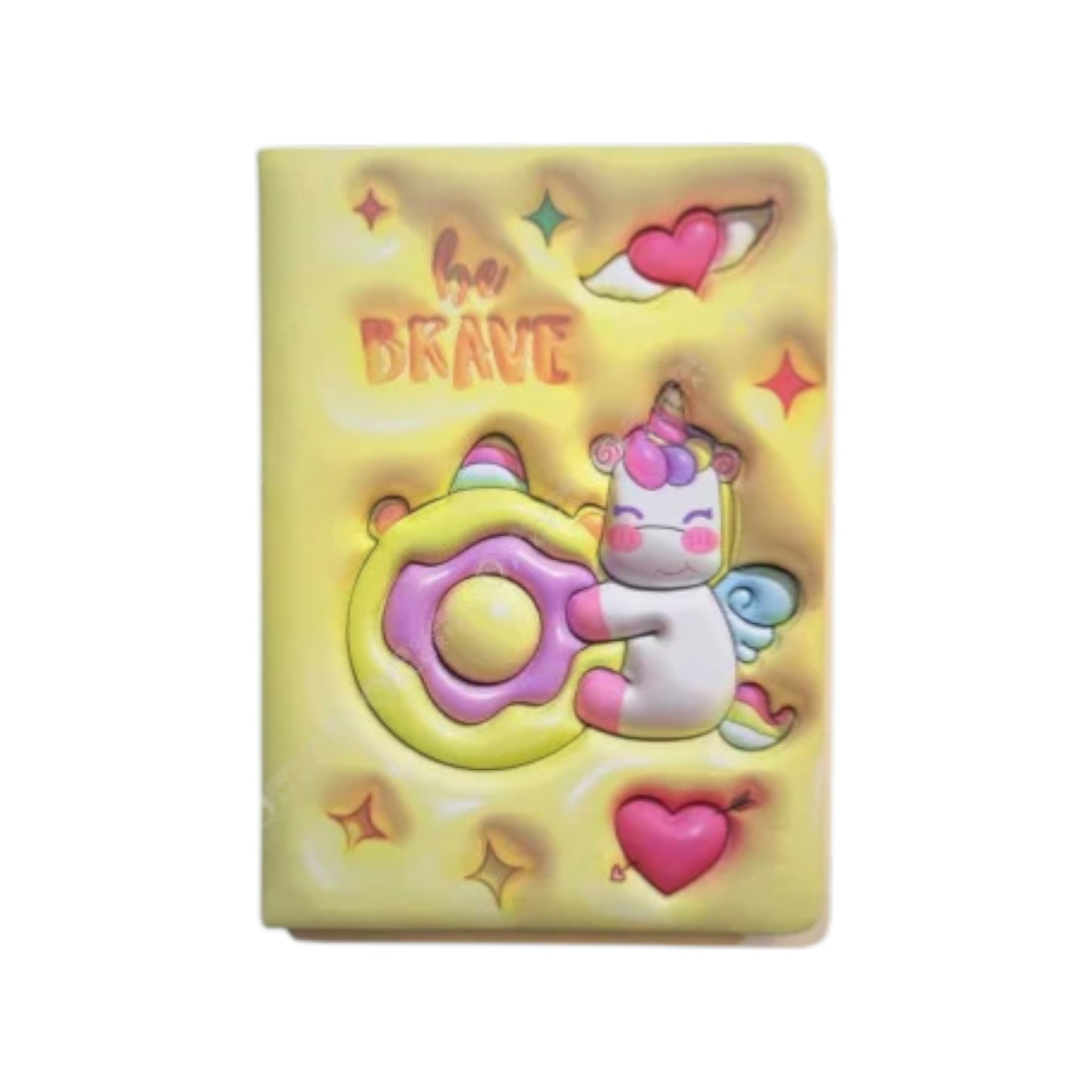 3D Squishy Notebook 13x18 cm
