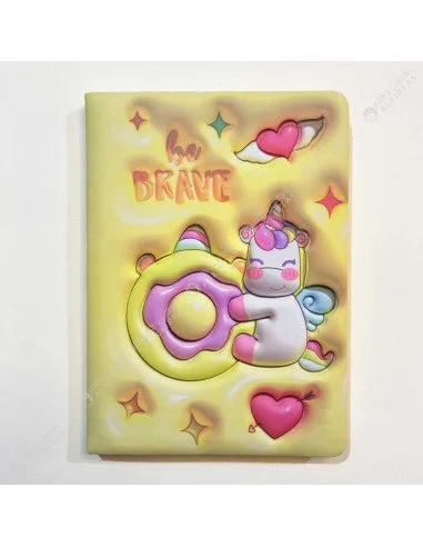 3D Squishy Notebook 13x18 cm