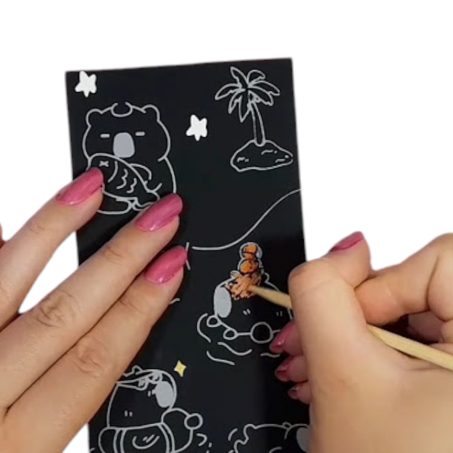 Scratch Drawing Paint for Kids