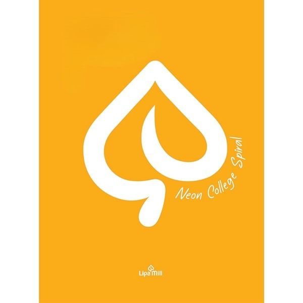120 sheets Spiral-bound notebook, white lined paper,  (70 gsm), 3 dividers