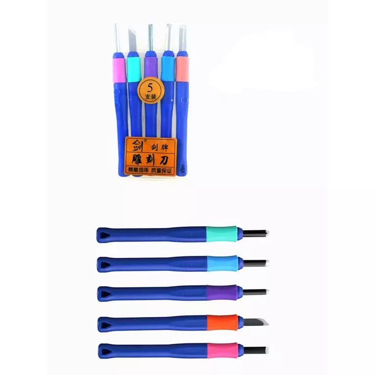 Wood carving tools 5 pcs