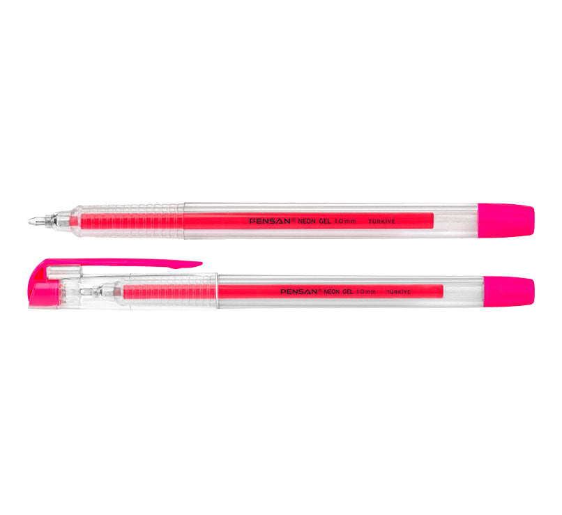 Pensan Neon gel pen 2227, set of 6 pens – 1 mm