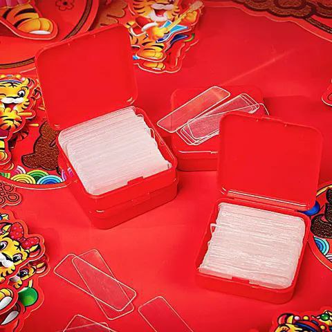Pack of 60 Reusable Multifunctional Double-Sided Adhesive Tape