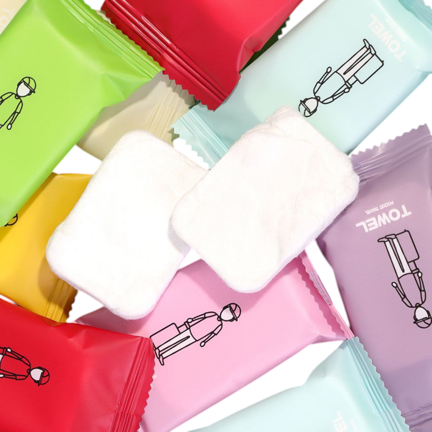 New Compressed Towels