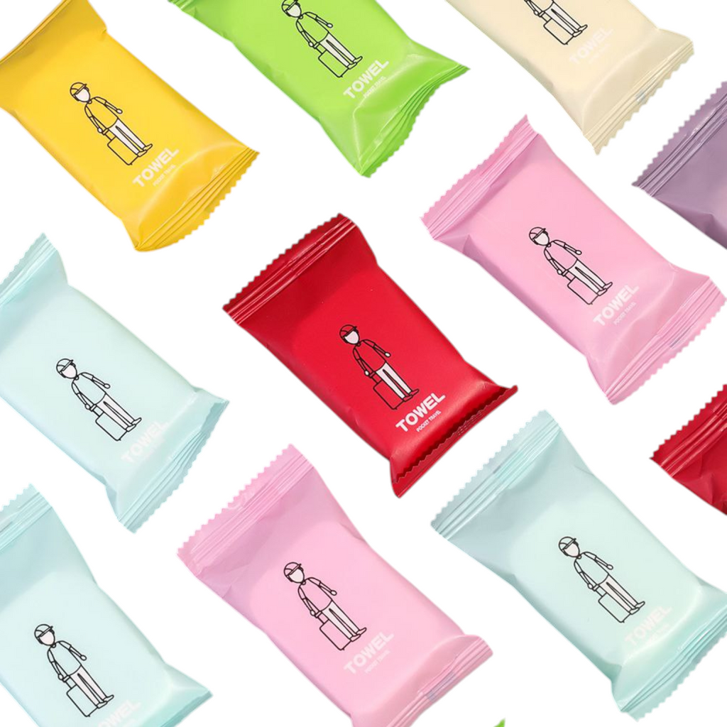 New Compressed Towels