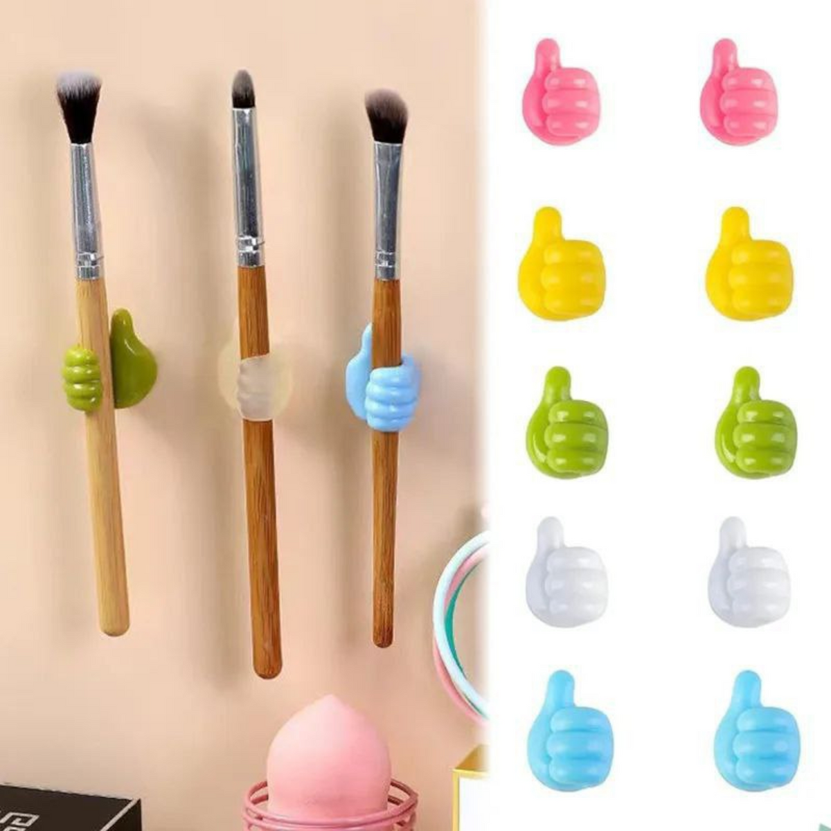 10 Pcs Thumb Shape Key Hooks
