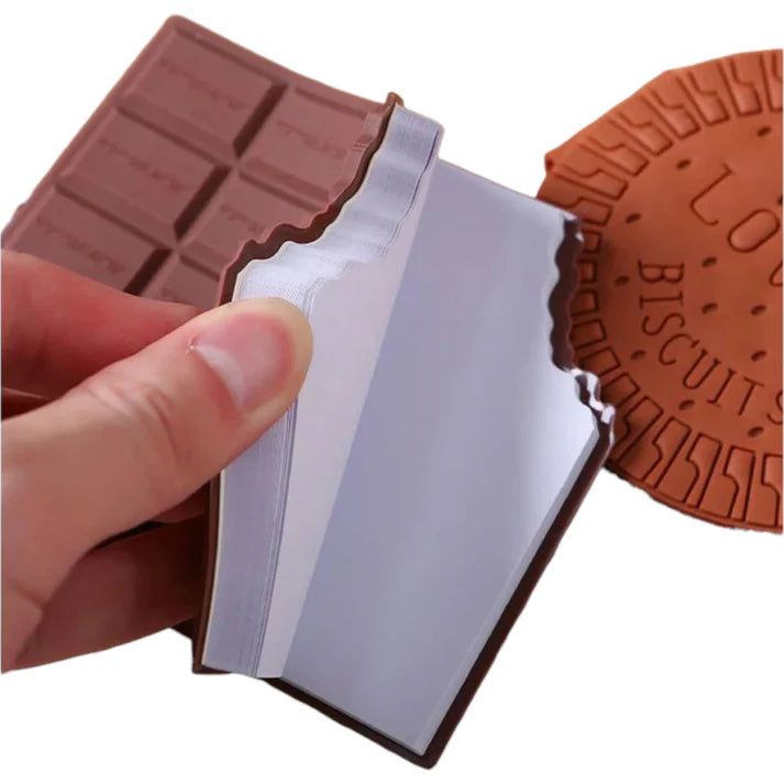 1pc Scented Cookie Chocolate Notebook Memo Pad Mini Notepad