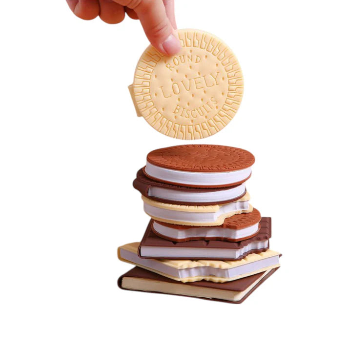 1pc Scented Cookie Chocolate Notebook Memo Pad Mini Notepad