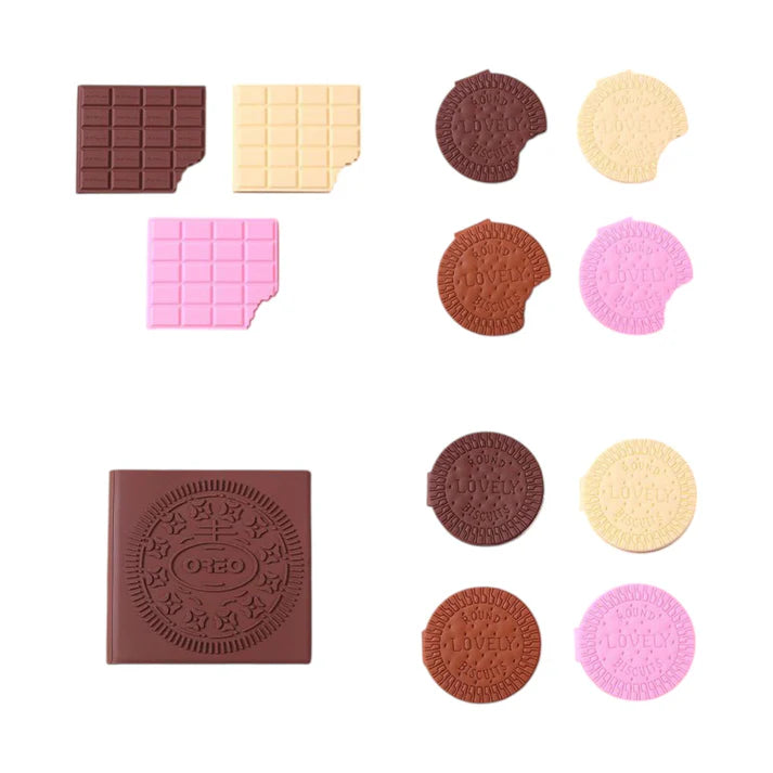 1pc Scented Cookie Chocolate Notebook Memo Pad Mini Notepad