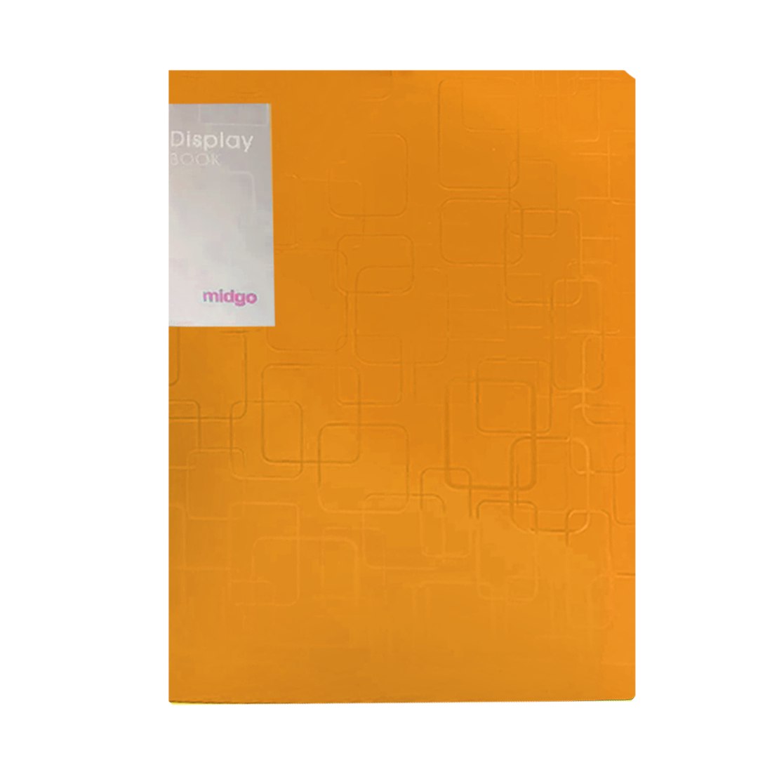 20 Pockets Midgo A4 Office Clear Book, M-230A