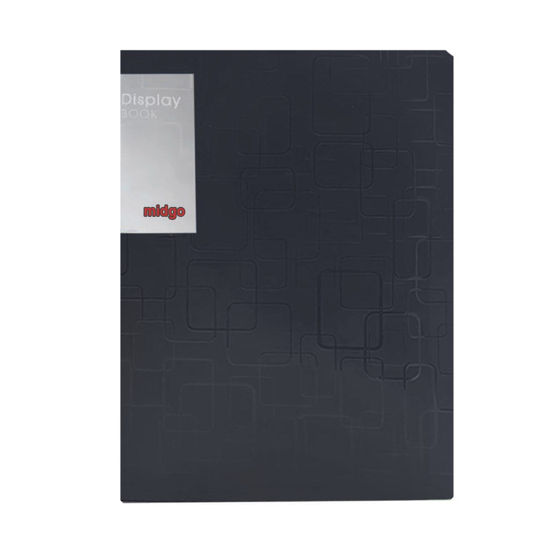 20 Pockets Midgo A4 Office Clear Book, M-230A