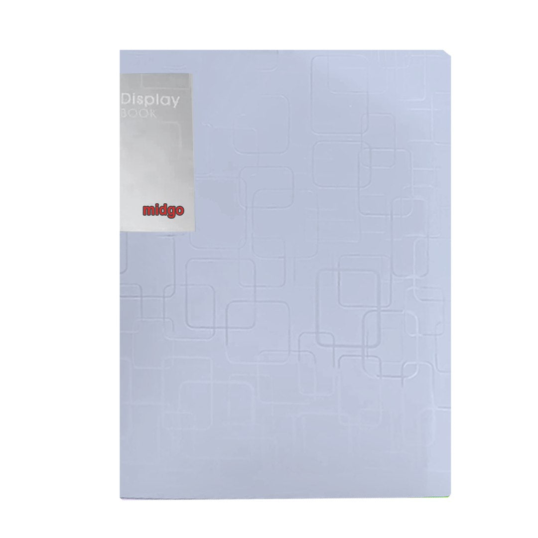 20 Pockets Midgo A4 Office Clear Book, M-230A