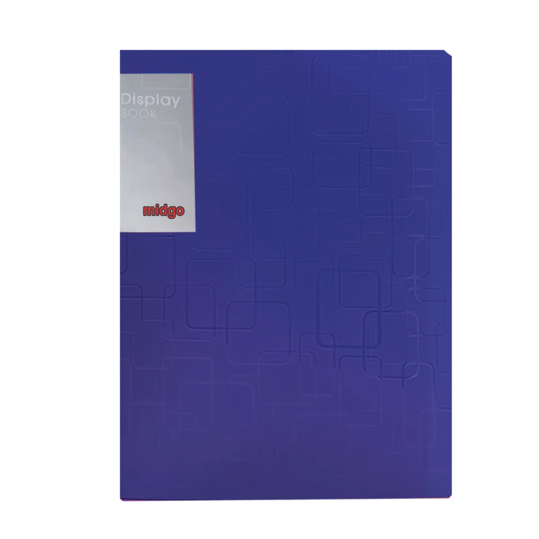 20 Pockets Midgo A4 Office Clear Book, M-230A