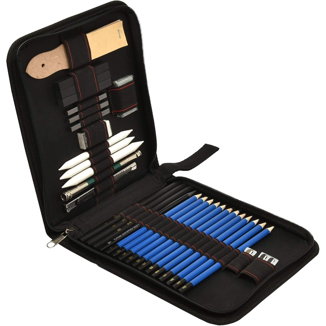 33 pcs/ Set Professional Sketching Drawing Pencils Kit