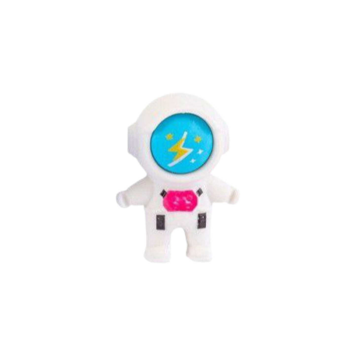 1 Piece of Random Color Big Colored Astronaut Design Eraser
