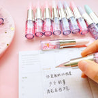 Glitter Lipstick Pen Gel Pen