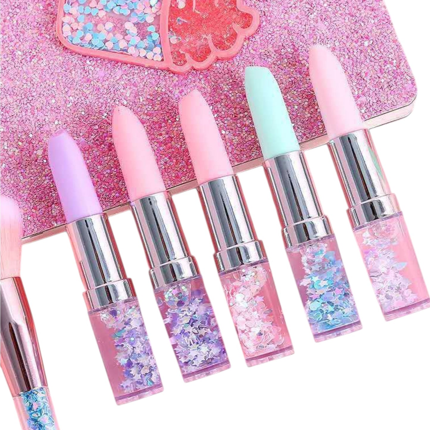 Glitter Lipstick Pen Gel Pen
