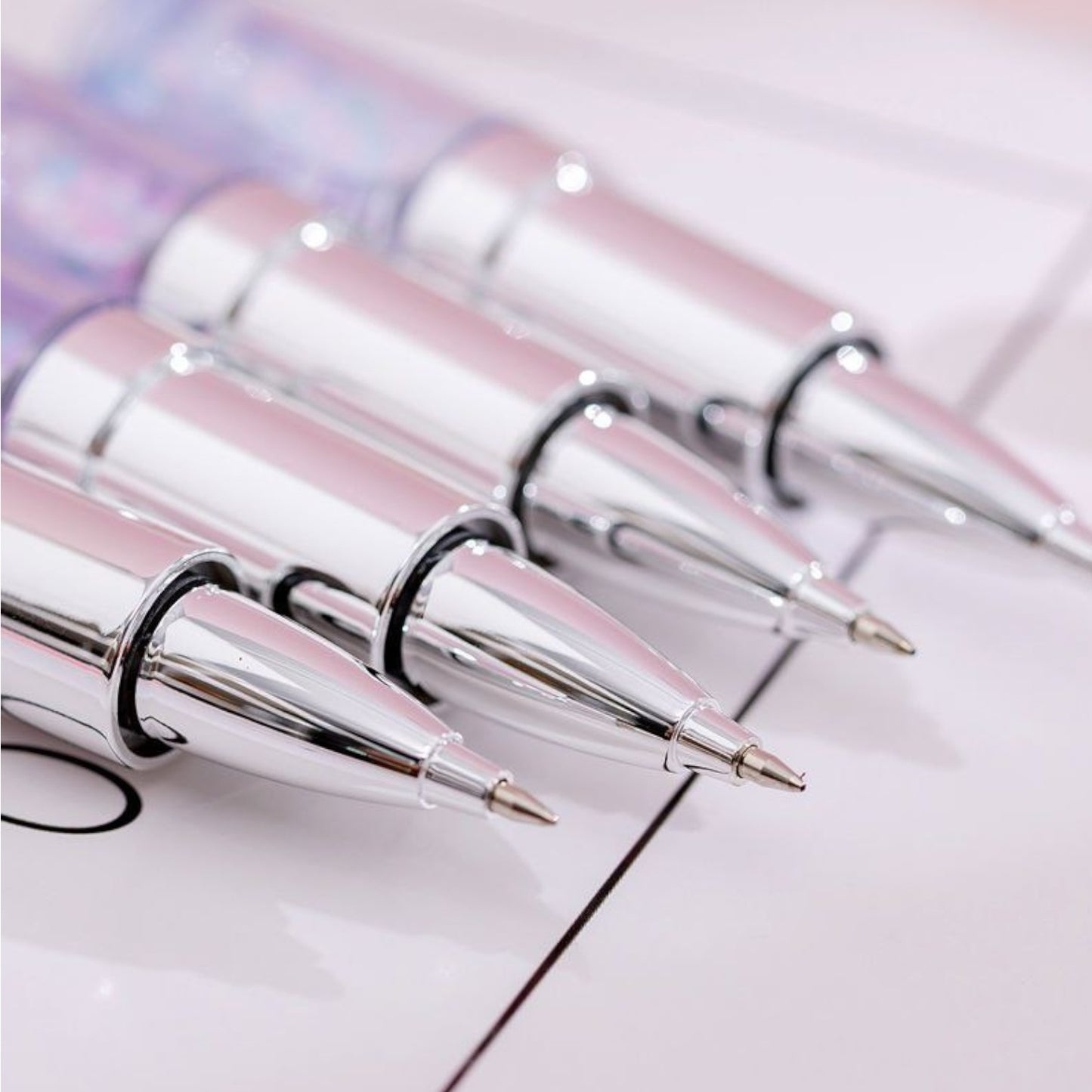 Glitter Lipstick Pen Gel Pen