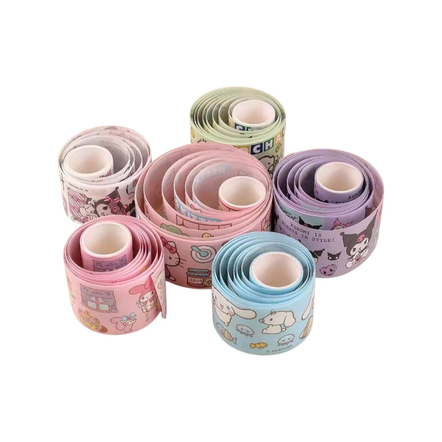 Wide Sticker Role  1 Role