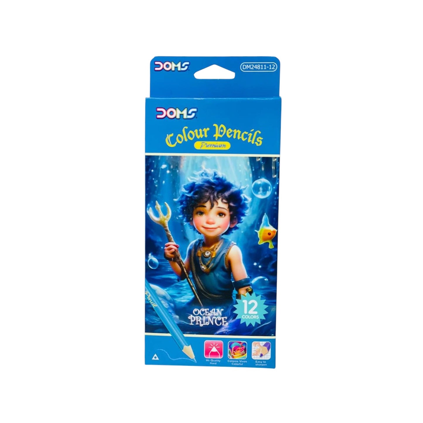 Doms 12 Long Pencil Colors