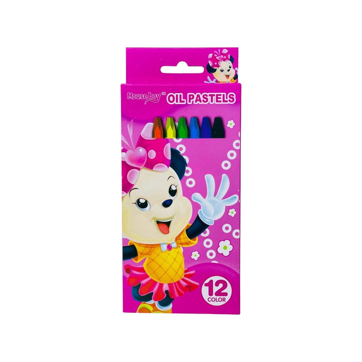 Coloring Oil Pastel Non Toxic 12 Colors Set