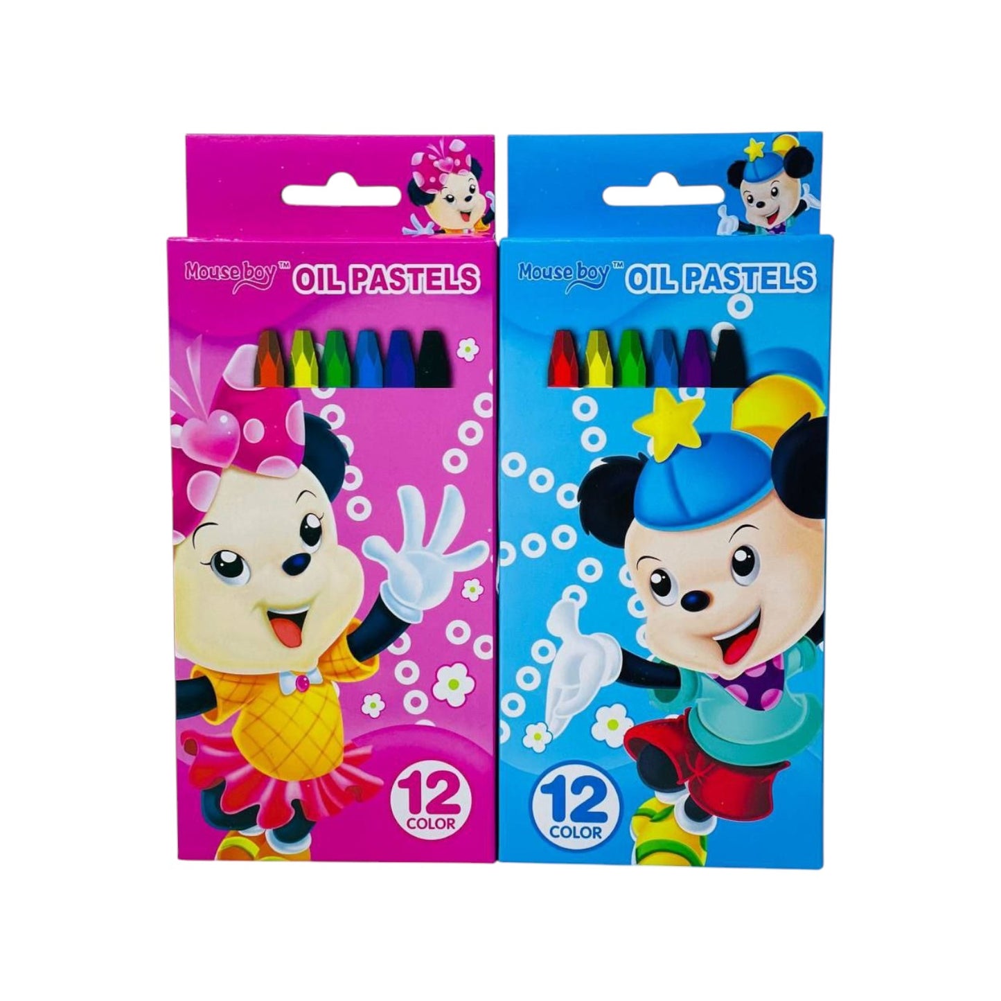 Coloring Oil Pastel Non Toxic 12 Colors Set