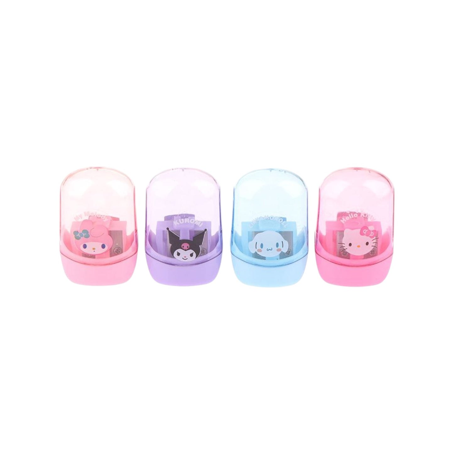 Anime Hello Kitty Kuromi Melody Double Hole Pencil Sharpener