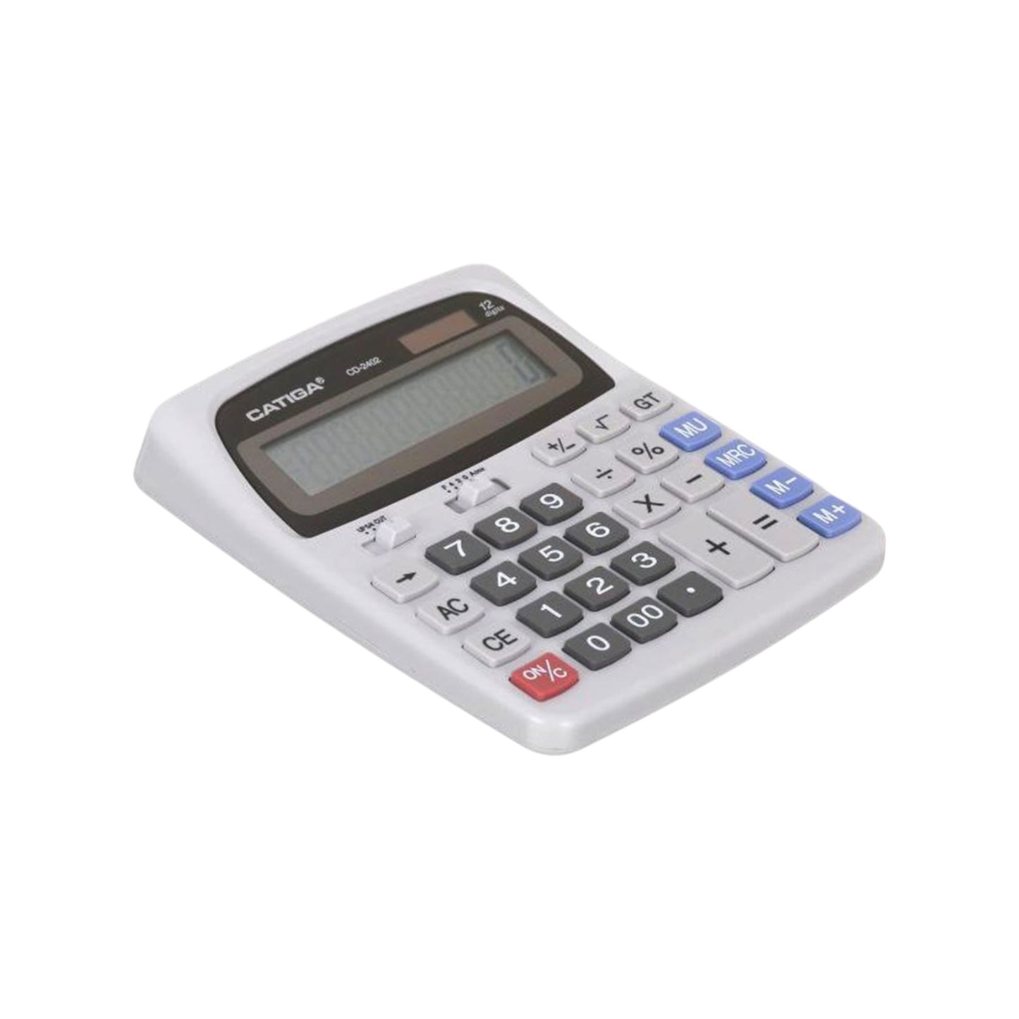 Catiga cd-2402 electronic calculator two power and 12 digits