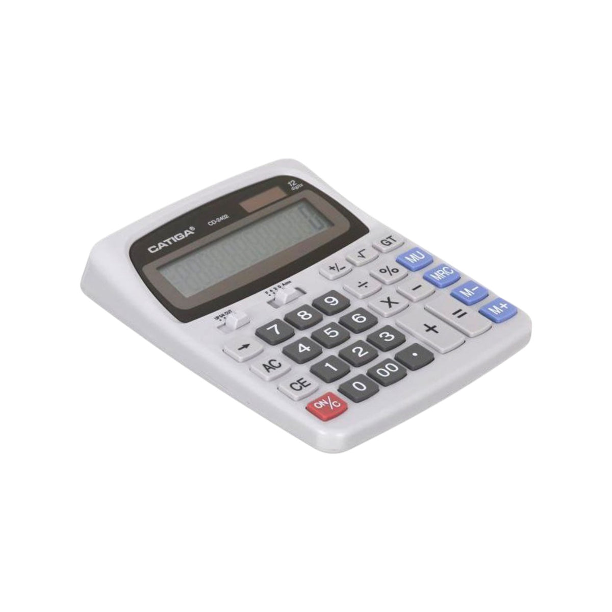 Catiga cd-2402 electronic calculator two power and 12 digits