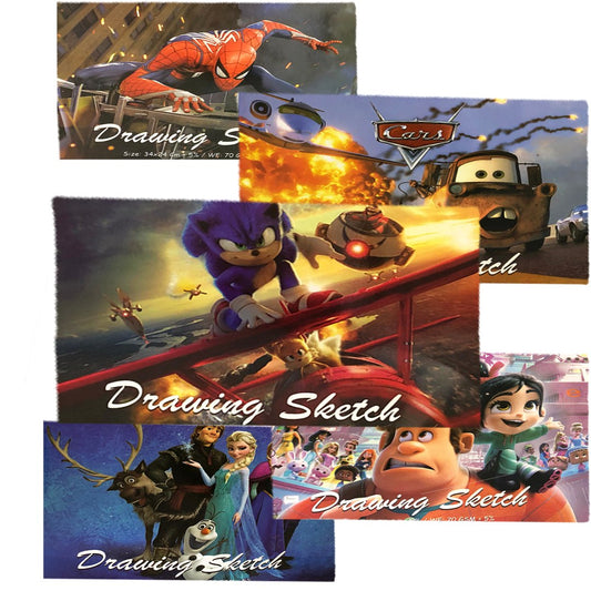 School Drawing Notebook Start Stapled 18 Paper