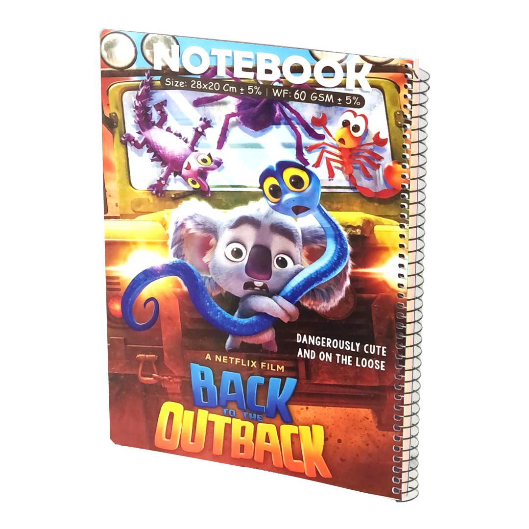 80 Sheets Notebook Wired A4