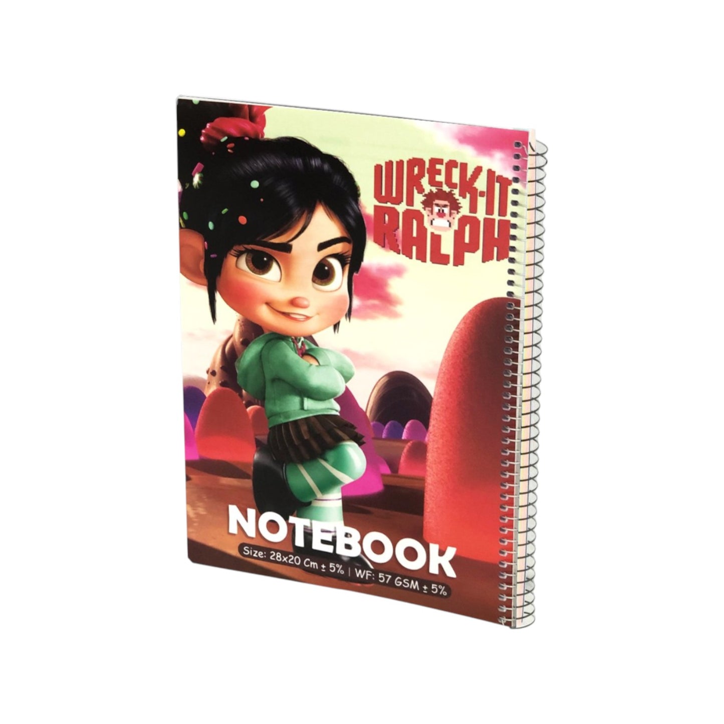 100 sheets Notebook Wire Size 28 * 20 60 GSM