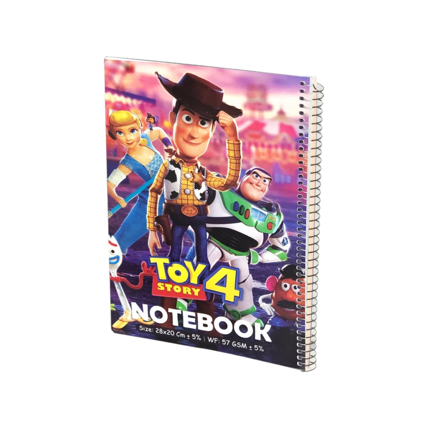 60 Sheets  Notebook Wire Size A4