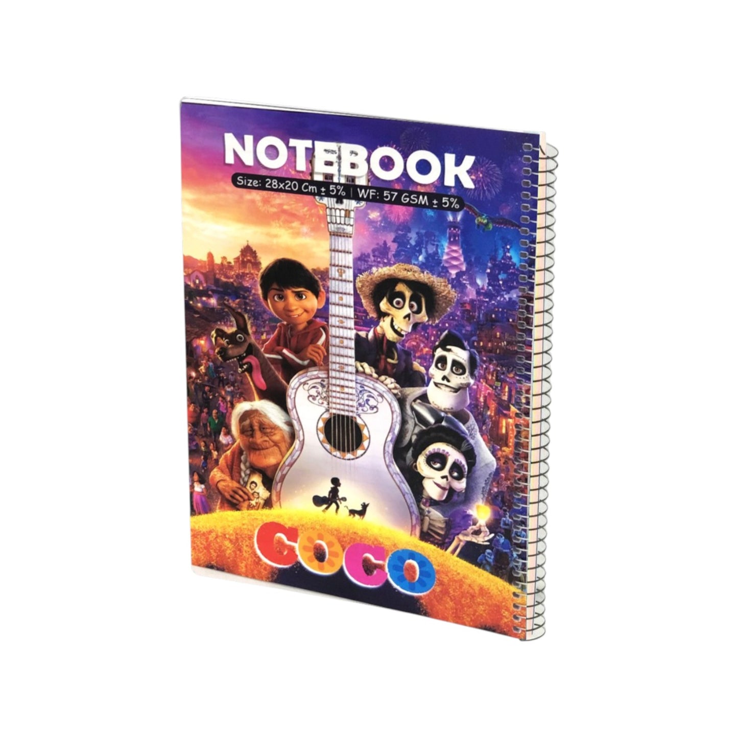 100 sheets Notebook Wire Size 28 * 20 60 GSM