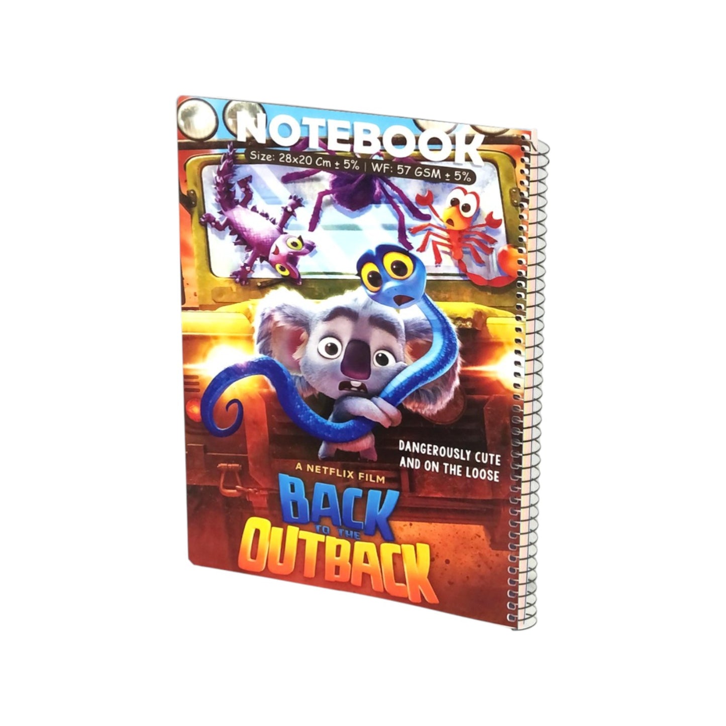 100 sheets Notebook Wire Size 28 * 20 60 GSM