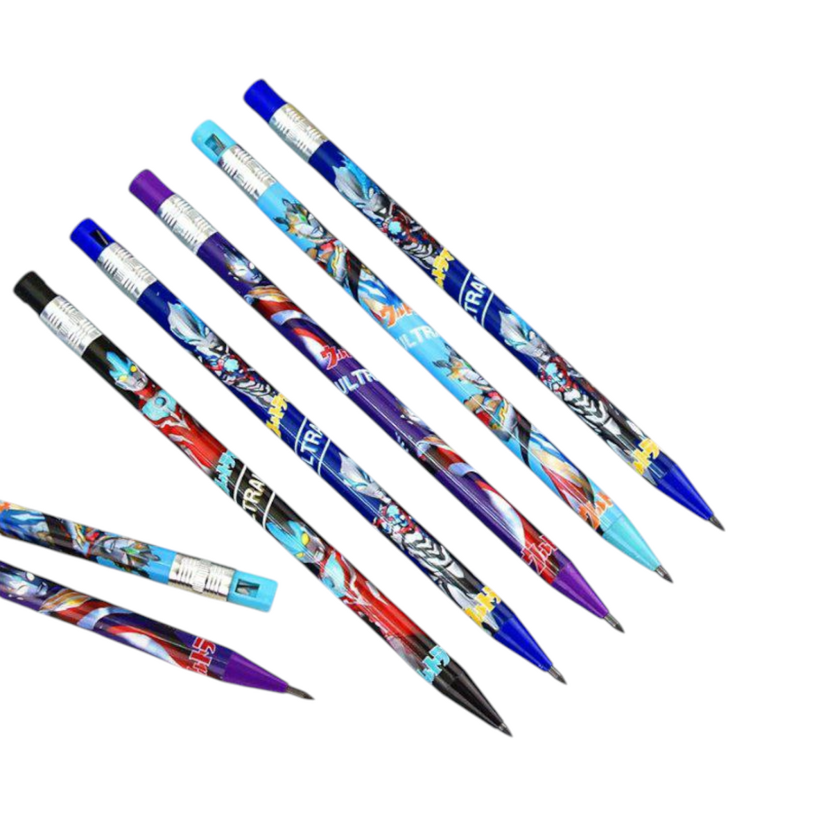 Ultraman Mechanical Pencil, 2.0mm thick lead, Push Button
