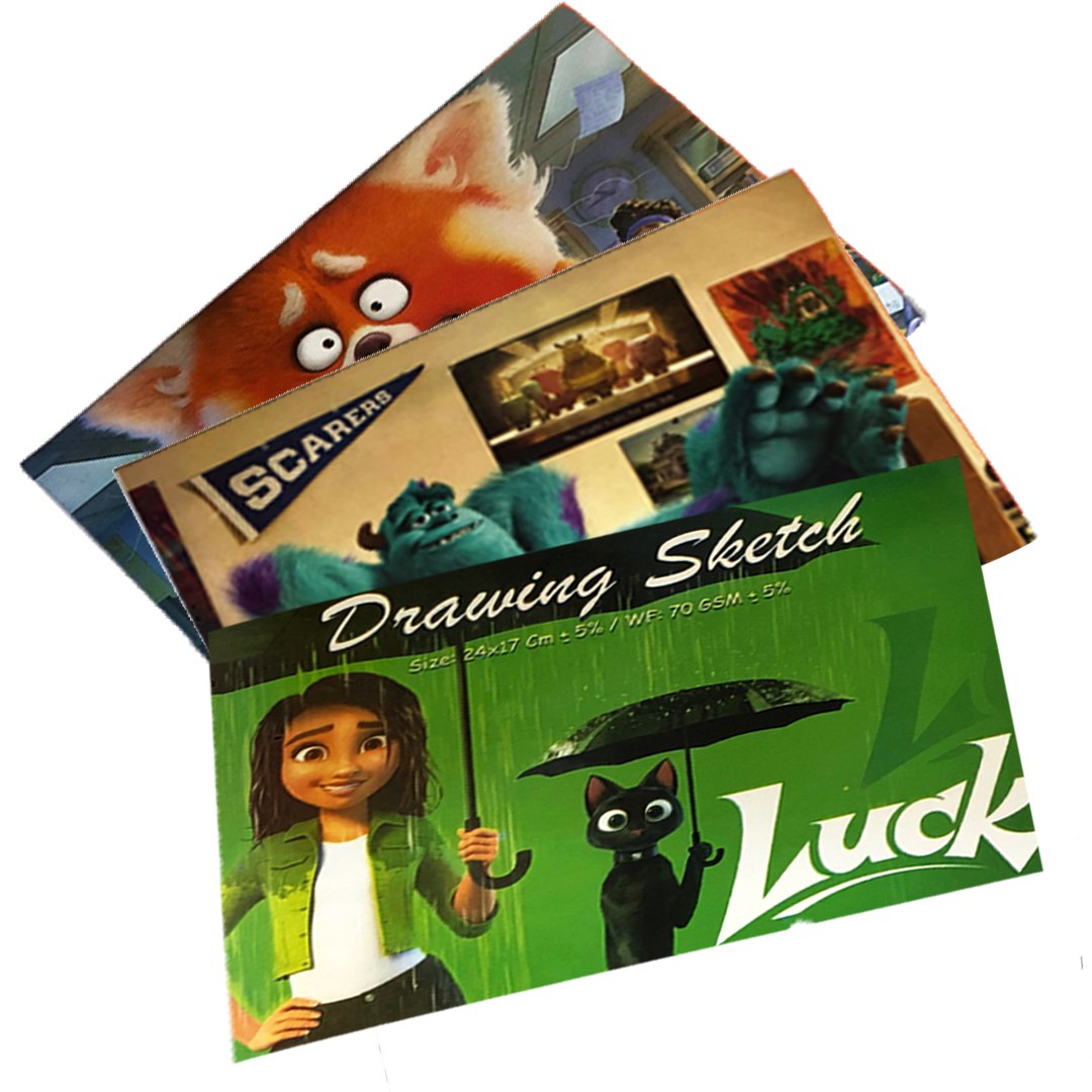 School Drawing Notebook Small Stapled 18 Paper