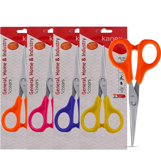 Kanex Indian metal scissors KS-152  1 UNIT