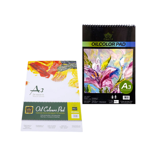 Oil Sketch 24 Sheets 230g A3 1003