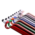 Pen Touch 3 in 1 Ballpoint Function Stylus Pen Touch with Mobile Stand Holder, Writing Pen