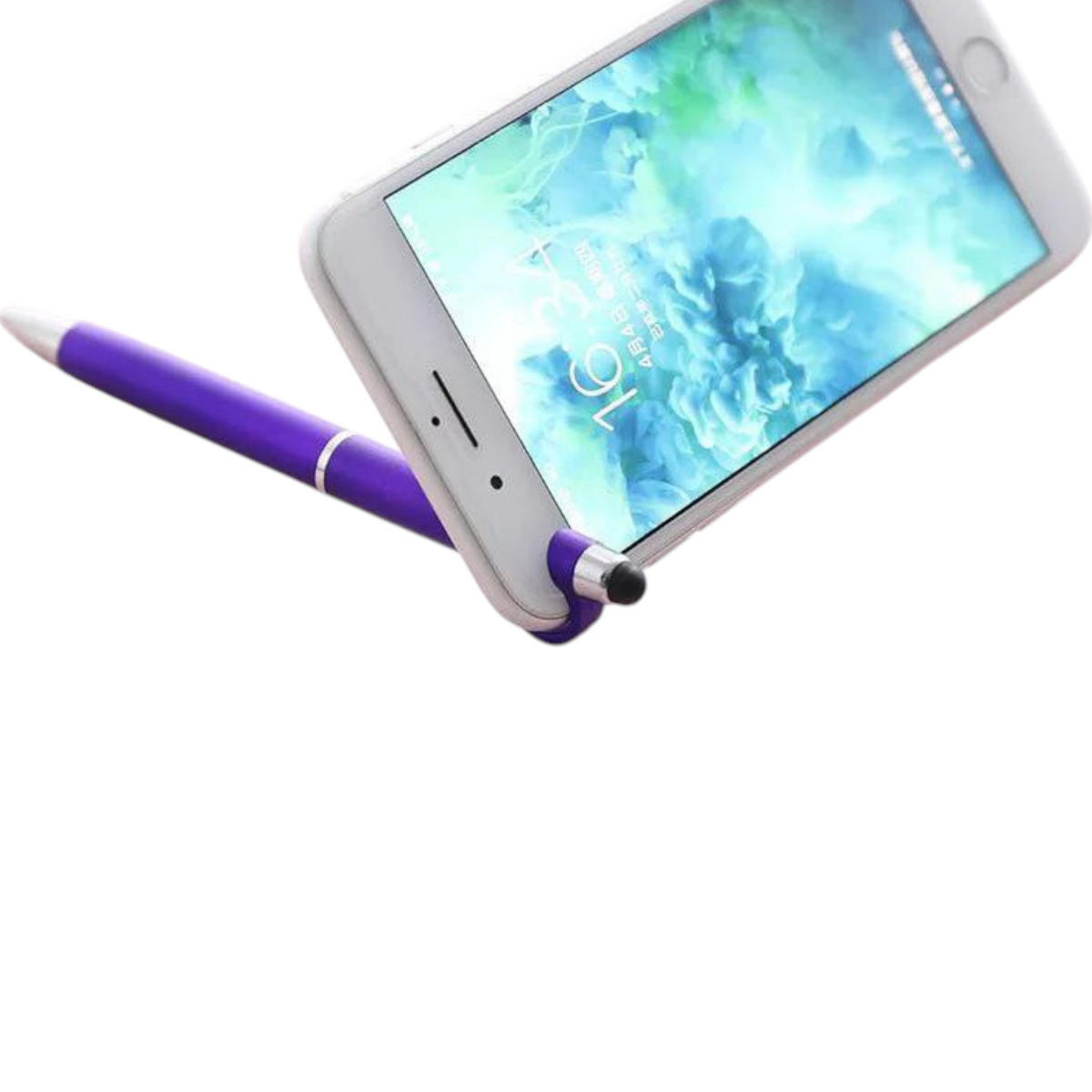 Pen Touch 3 in 1 Ballpoint Function Stylus Pen Touch with Mobile Stand Holder, Writing Pen