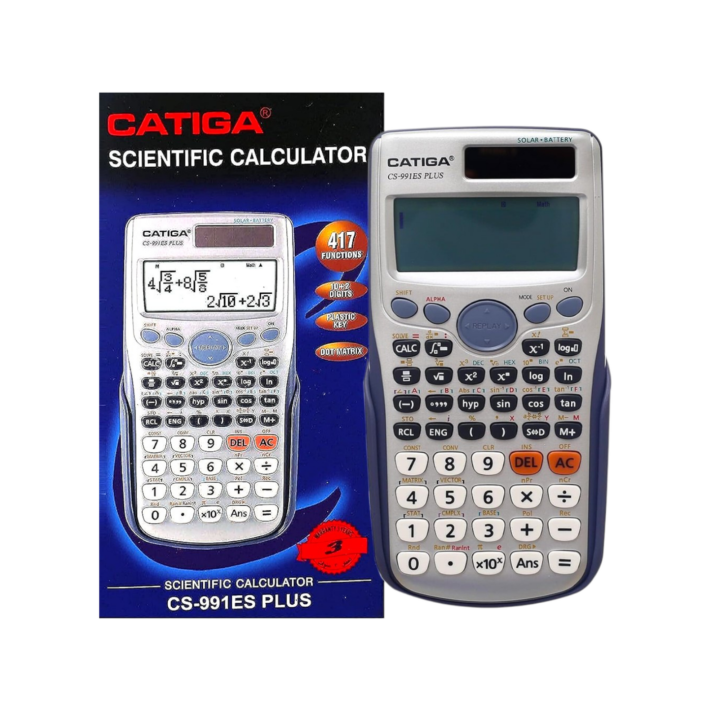 Catiga cs-991es Plus Scientific Calculator - Multi Color