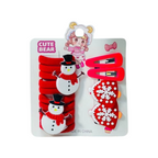 Elastic Bands and Clips, Christmas Shapes